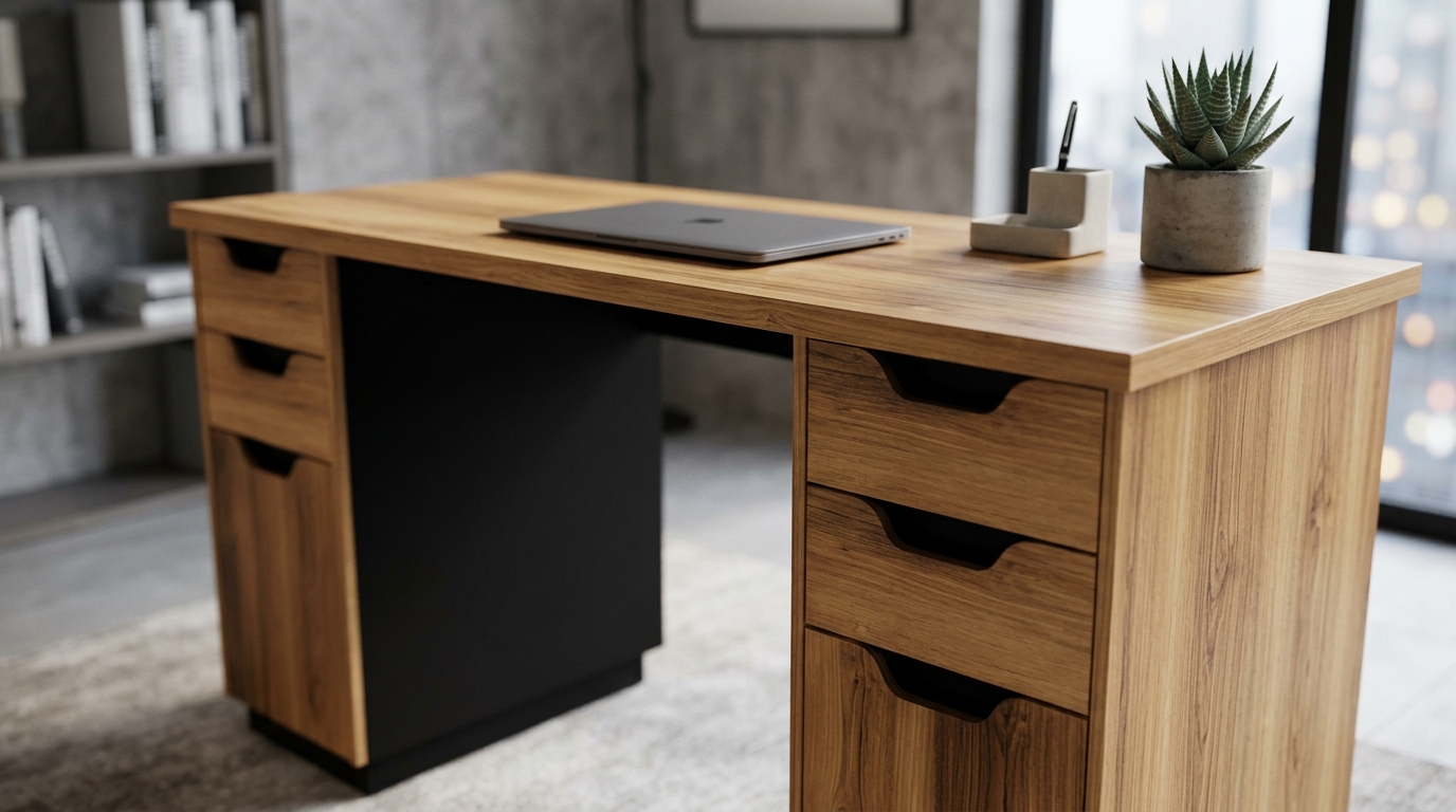 Bölməli Yazı Masası | Taxta